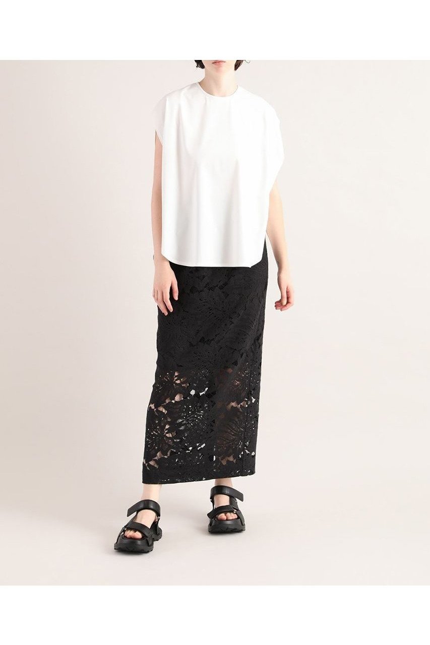 【サクラ/SACRA】のリーフラッセルレーススカート 人気、トレンドファッション・服の通販 founy(ファニー) 　ファッション　Fashion　レディースファッション　WOMEN　スカート　Skirt　ロングスカート　Long Skirt　おすすめ　Recommend　シアー　Sheer　セットアップ　Set Up　バランス　Balance　フェミニン　Feminine　モチーフ　Motif　ラッセル　Russell　リュクス　Luxe　リーフ　Leaf　レース　Race　ロング　Long　エレガント 上品　Elegant　夏　Summer　NEW・新作・新着・新入荷　New Arrivals　春　Spring　S/S・春夏　Ss・Spring/Summer　other-6|ID: prp329100004514987 ipo3291000000031900753