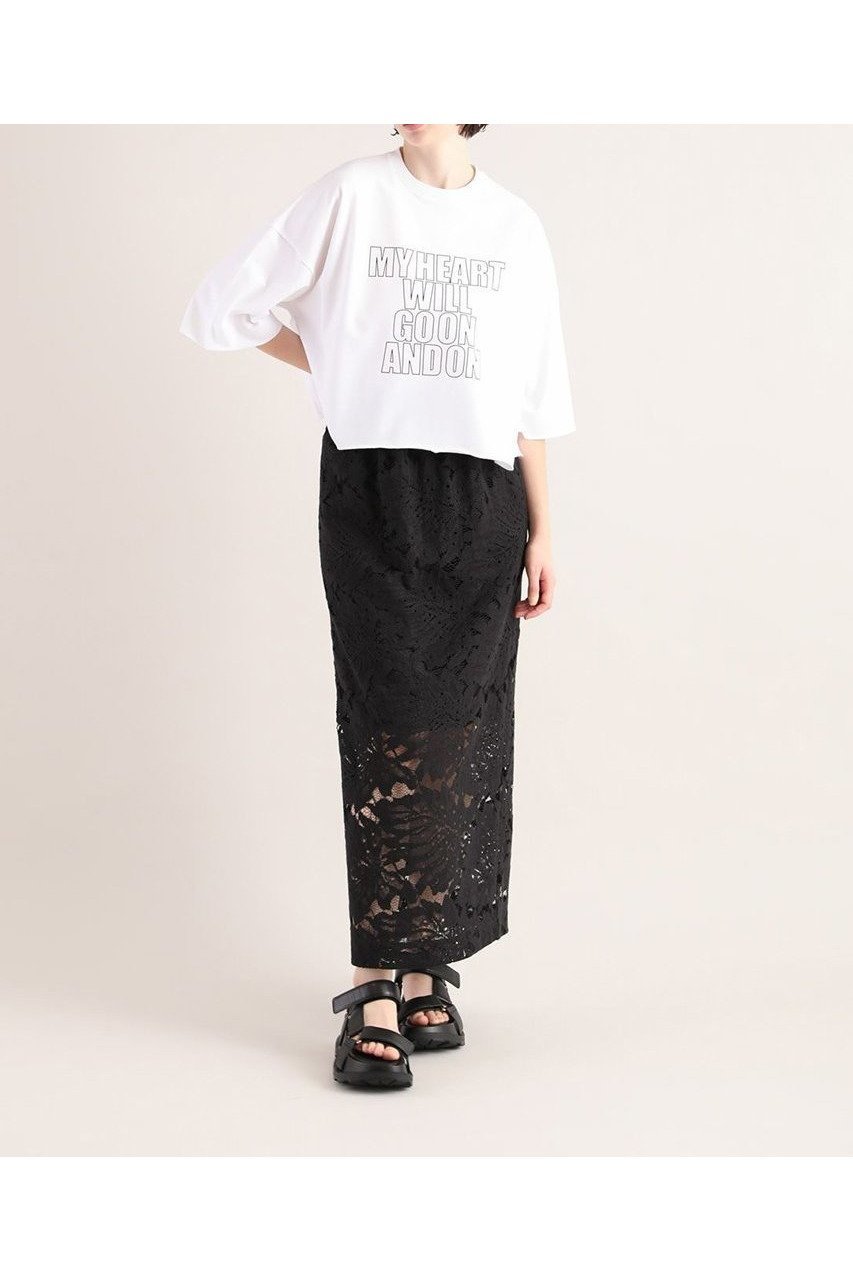 【サクラ/SACRA】のリーフラッセルレーススカート 人気、トレンドファッション・服の通販 founy(ファニー) 　ファッション　Fashion　レディースファッション　WOMEN　スカート　Skirt　ロングスカート　Long Skirt　おすすめ　Recommend　シアー　Sheer　セットアップ　Set Up　バランス　Balance　フェミニン　Feminine　モチーフ　Motif　ラッセル　Russell　リュクス　Luxe　リーフ　Leaf　レース　Race　ロング　Long　エレガント 上品　Elegant　夏　Summer　NEW・新作・新着・新入荷　New Arrivals　春　Spring　S/S・春夏　Ss・Spring/Summer　other-7|ID: prp329100004514987 ipo3291000000031900754