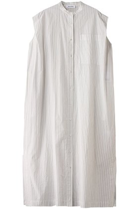 【サクラ/SACRA】 ハイカウントコットンタンブルノースリーブシャツワンピース人気、トレンドファッション・服の通販 founy(ファニー) ファッション Fashion レディースファッション WOMEN ワンピース Dress シャツワンピース Shirt Dresses チュニック Tunic ストライプ Stripe チュニック Tunic ノースリーブ No Sleeve ロング Long 夏 Summer NEW・新作・新着・新入荷 New Arrivals 春 Spring S/S・春夏 Ss・Spring/Summer |ID:prp329100004514988