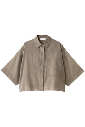 【サクラ/SACRA】 プレミアムシルクコットンショートシャツ人気、トレンドファッション・服の通販 founy(ファニー) ファッション Fashion レディースファッション WOMEN トップス・カットソー Tops/Tshirt シャツ/ブラウス Shirts/Blouses イタリア Italy シアー Sheer ショート Short シルク Silk スリーブ Sleeve ハーフ Half バランス Balance エレガント 上品 Elegant NEW・新作・新着・新入荷 New Arrivals |ID:prp329100004514990