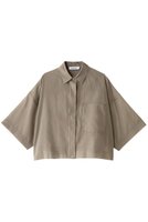 【サクラ/SACRA】のプレミアムシルクコットンショートシャツ 人気、トレンドファッション・服の通販 founy(ファニー) ファッション Fashion レディースファッション WOMEN トップス・カットソー Tops/Tshirt シャツ/ブラウス Shirts/Blouses イタリア Italy シアー Sheer ショート Short シルク Silk スリーブ Sleeve ハーフ Half バランス Balance エレガント 上品 Elegant NEW・新作・新着・新入荷 New Arrivals |ID:prp329100004514990