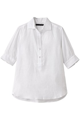 【マルティニーク/martinique】 《定番》五分袖パールスキッパーシャツ人気、トレンドファッション・服の通販 founy(ファニー) ファッション Fashion レディースファッション WOMEN トップス・カットソー Tops/Tshirt シャツ/ブラウス Shirts/Blouses スキッパー Skipper スリーブ Sleeve センター Center デニム Denim パール Pearl リネン Linen ロング Long 定番 Standard NEW・新作・新着・新入荷 New Arrivals |ID:prp329100004514994