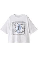 【エリオポール/heliopole】の【manipuri】プリント Tシャツ 人気、トレンドファッション・服の通販 founy(ファニー) ファッション Fashion レディースファッション WOMEN トップス・カットソー Tops/Tshirt シャツ/ブラウス Shirts/Blouses ロング / Tシャツ T-Shirts カットソー Cut and Sewn イラスト Illustration ショート Short スリーブ Sleeve トレンド Trend フォルム Form プリント Print NEW・新作・新着・新入荷 New Arrivals |ID:prp329100004515006