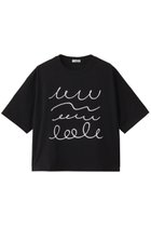 【エリオポール/heliopole】の【manipuri】プリント Tシャツ ブラック|ID:prp329100004515006