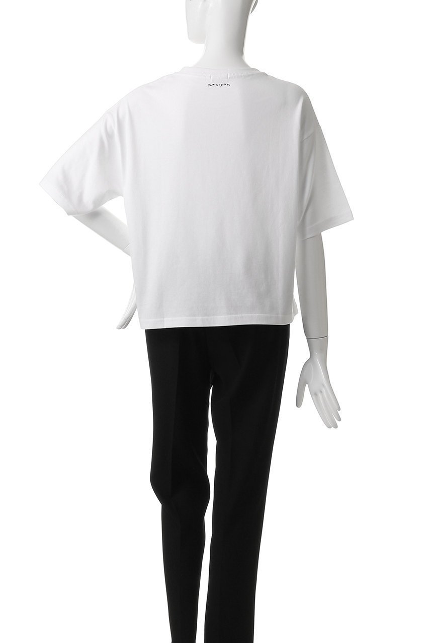 【エリオポール/heliopole】の【manipuri】プリント Tシャツ 人気、トレンドファッション・服の通販 founy(ファニー) ファッション Fashion レディースファッション Fashion for Women トップス・カットソー Cut & Sew Tops シャツ・ブラウス・オフィスカジュアル Elegant Blouses & Button-Ups ロングTシャツ・Tシャツ Longline T-Shirts & Tees カットソー・ベーシックTシャツ Cut-and-Sewn Tops / Stretch Tees & Basics イラスト Illustration ショート Short, Short Length スリーブ Sleeve, Long Sleeve / Short Sleeve トレンド Trend, Trending Now フォルム Silhouette, Form プリント Print, Printed Pattern other-4|ID: prp329100004515006 ipo3291000000036216400