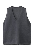 【ミズイロ インド/mizuiro ind】のwide V neck vest ベスト c.gray|ID:prp329100004515019