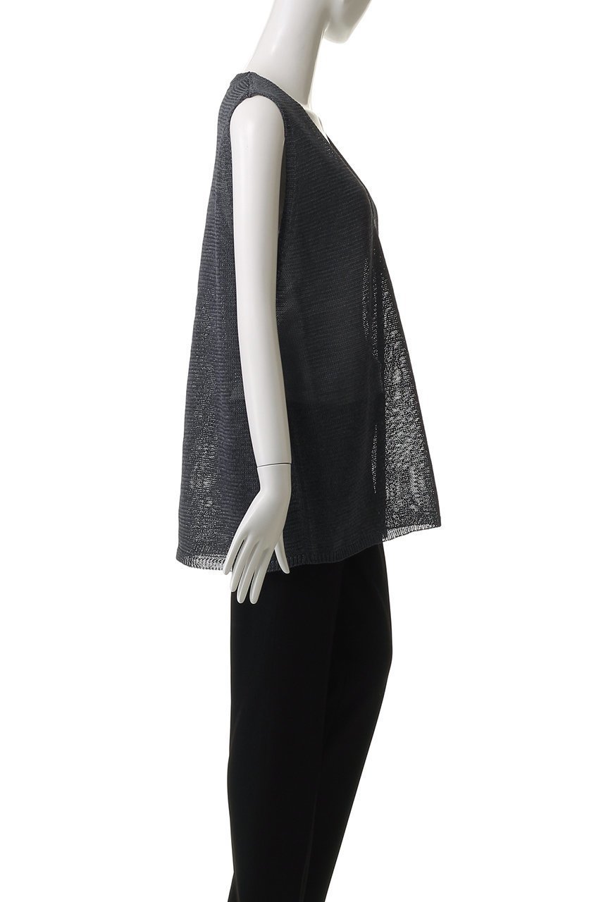 【ミズイロ インド/mizuiro ind】のwide V neck vest ベスト 人気、トレンドファッション・服の通販 founy(ファニー) 　ファッション　Fashion　レディースファッション　WOMEN　トップス・カットソー　Tops/Tshirt　ニット　Knit Tops　ベスト/ジレ　Gilets/Vests　プルオーバー　Pullover　インナー　Inner　デコルテ　Decolletage　ファブリック　Fabric　ベスト　Vest　ボトム　Bottom　夏　Summer　NEW・新作・新着・新入荷　New Arrivals　春　Spring　S/S・春夏　Ss・Spring/Summer　other-3|ID: prp329100004515019 ipo3291000000031900979