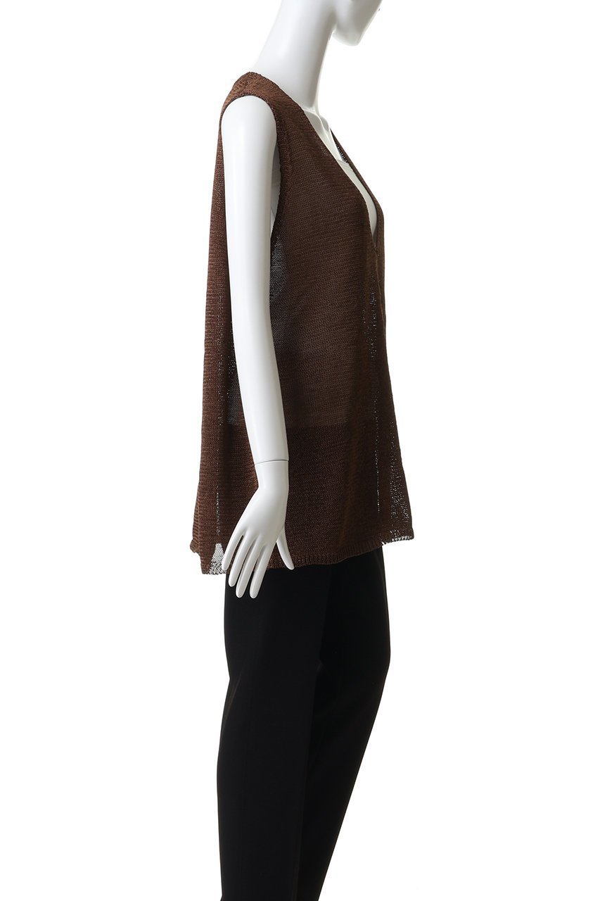 【ミズイロ インド/mizuiro ind】のwide V neck vest ベスト 人気、トレンドファッション・服の通販 founy(ファニー) 　ファッション　Fashion　レディースファッション　Fashion for Women　トップス・カットソー　Cut & Sew Tops　ニット　Knit Tops & Sweaters　ベスト&ジレ / 重ね着スタイル　Vests & Gilets　カジュアルプルオーバー・ニットトップス　Pullovers & Knit Tops / Casual Pullovers　2026年　2026　シンプル　Simple, Minimal　ベスト　Vest, Waistcoat　夏　Summer　春　Spring　S/S・春夏　SS, Spring/Summer, Warm Season　other-3|ID: prp329100004515019 ipo3291000000035576437