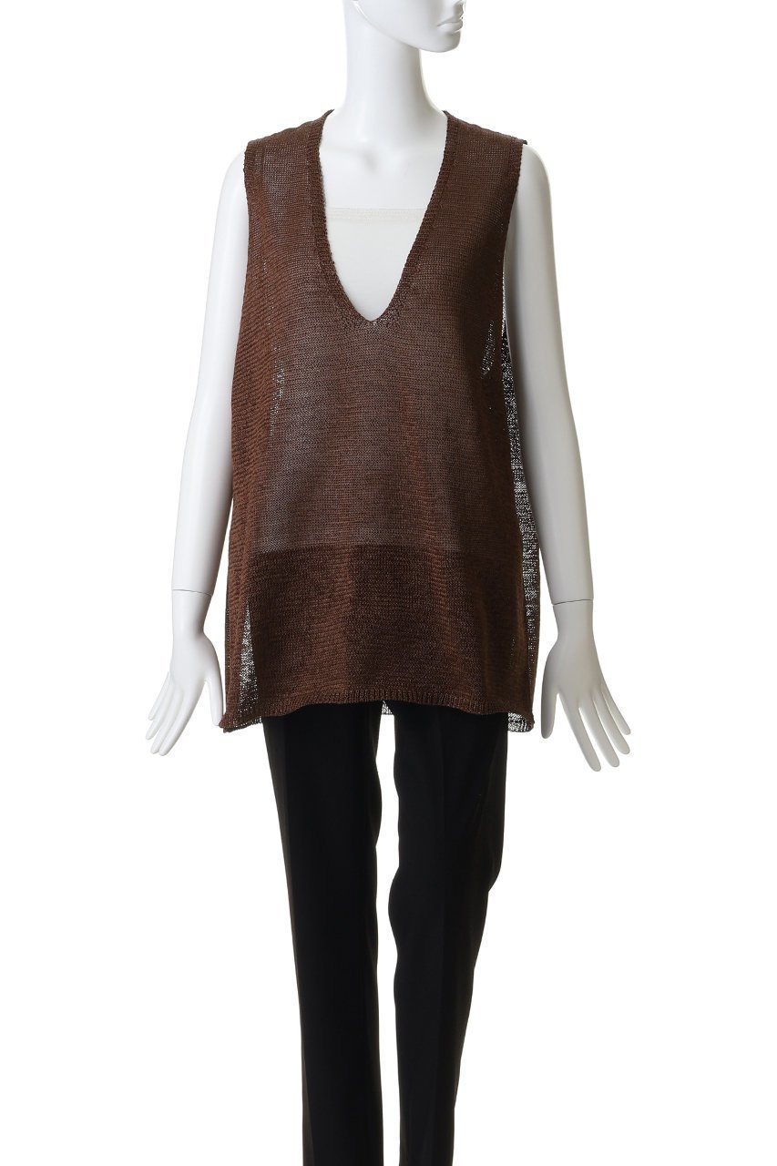 【ミズイロ インド/mizuiro ind】のwide V neck vest ベスト 人気、トレンドファッション・服の通販 founy(ファニー) ファッション Fashion レディースファッション Fashion for Women トップス・カットソー Cut & Sew Tops ニット Knit Tops & Sweaters ベスト&ジレ / 重ね着スタイル Vests & Gilets カジュアルプルオーバー・ニットトップス Pullovers & Knit Tops / Casual Pullovers シンプル Simple, Minimal ベスト Vest, Waistcoat 夏 Summer 春 Spring S/S・春夏 SS, Spring/Summer, Warm Season other-2|ID: prp329100004515019 ipo3291000000036419876