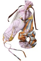 【マニプリ/manipuri】の巾着付きシュシュ&アイマスクセット オレンジ(バルーン)A|ID:prp329100004515028