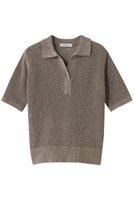【エブール/ebure】の【5/9 0:00販売開始】ボタニカルダイメッシュニット ポロカラートップス 人気、トレンドファッション・服の通販 founy(ファニー) ファッション Fashion レディースファッション WOMEN トップス・カットソー Tops/Tshirt ニット Knit Tops プルオーバー Pullover コンパクト Compact フラワー Flower リネン Linen 夏 Summer |ID:prp329100004516105