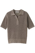 【エブール/ebure】の【5/9 0:00販売開始】ボタニカルダイメッシュニット ポロカラートップス 人気、トレンドファッション・服の通販 founy(ファニー) ファッション Fashion レディースファッション WOMEN トップス・カットソー Tops/Tshirt ニット Knit Tops プルオーバー Pullover コンパクト Compact フラワー Flower リネン Linen 夏 Summer thumbnail ブラウン|ID: prp329100004516105 ipo3291000000031913897