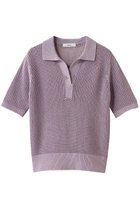 【エブール/ebure】の【5/9 0:00販売開始】ボタニカルダイメッシュニット ポロカラートップス 人気、トレンドファッション・服の通販 founy(ファニー) ファッション Fashion レディースファッション WOMEN トップス・カットソー Tops/Tshirt ニット Knit Tops プルオーバー Pullover コンパクト Compact フラワー Flower リネン Linen 夏 Summer thumbnail ラベンダー|ID: prp329100004516105 ipo3291000000031913898