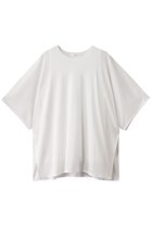 【エブール/ebure】の【5/9 0:00販売開始】ドライシアーフライス オーバーサイズカットソー 人気、トレンドファッション・服の通販 founy(ファニー) ファッション Fashion レディースファッション WOMEN トップス・カットソー Tops/Tshirt シャツ/ブラウス Shirts/Blouses ロング / Tシャツ T-Shirts カットソー Cut and Sewn シアー Sheer ショート Short スリット Slit スリーブ Sleeve タンク Tank リラックス Relax エレガント 上品 Elegant thumbnail ホワイト|ID: prp329100004516107 ipo3291000000031913911