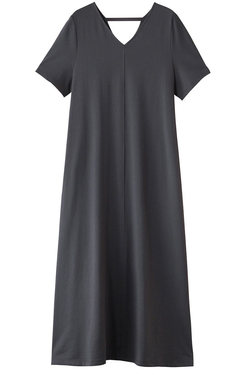 【エブール/ebure】のライトミニ裏毛 Vネックワンピース 人気、トレンドファッション・服の通販 founy(ファニー) 　ファッション　Fashion　レディースファッション　Ladies' Fashion Online　ワンピース　Dress　チュニック　Tunic　チュニック　Tunic　フレア　Flare　再入荷　Restock/Back In Stock/Re Arrival　 other-1|ID: prp329100004516108 ipo3291000000031929438