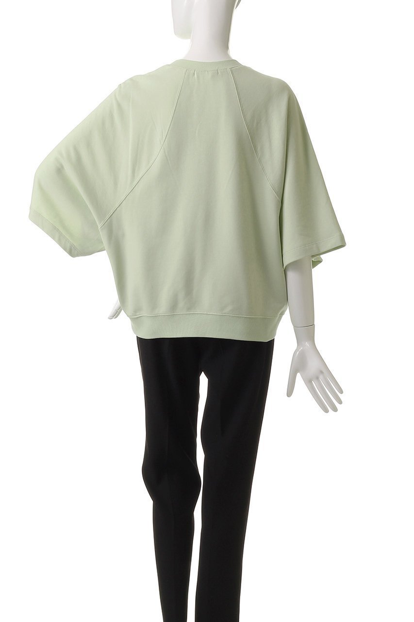 【エブール/ebure】のライトミニ裏毛 ボリュームスリーブカットソー 人気、トレンドファッション・服の通販 founy(ファニー) 　ファッション　Fashion　レディースファッション　Fashion for Women　トップス・カットソー　Cut & Sew Tops　シャツ・ブラウス・オフィスカジュアル　Elegant Blouses & Button-Ups　ロングTシャツ・Tシャツ　Longline T-Shirts & Tees　カットソー・ベーシックTシャツ　Cut-and-Sewn Tops / Stretch Tees & Basics　ボリューム袖・フリルスリーブブラウス　Voluminous & Ruffle Sleeves / Puffy Sleeve Tops　カットソー　Cut and Sewn Top　ショート　Short, Short Length　シンプル　Simple, Minimal　スリーブ　Sleeve, Long Sleeve / Short Sleeve　パターン　Pattern, Design Print　other-4|ID: prp329100004516109 ipo3291000000032809211