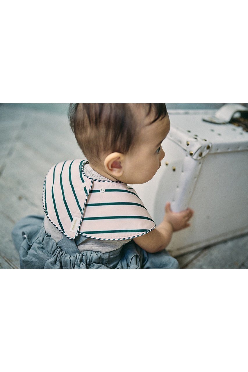 【マールマール/MARLMARL / KIDS】の【BABY】dolce green stripe green stripe F 人気、トレンドファッション・服の通販 founy(ファニー) ファッション Fashion キッズファッション Fashion for Kids おすすめ Recommended / Our Picks ギフト プレゼント Gift / Present シルバー Silver, Metallic Silver ストライプ Stripe, Striped Pattern パイピング Piping, Trim Design パーティ Party, Party Style フォーマル Formal, Dressy ワンポイント One Point, Statement Accent エレガント 上品 Elegant 再入荷 Restock / Back in Stock other-7|ID: prp329100004516126 ipo3291000000034584184