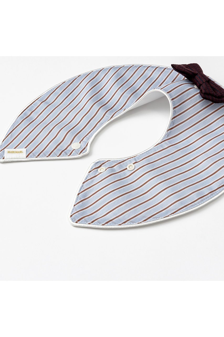 【マールマール/MARLMARL / KIDS】の【Baby】dolce blue stripe 人気、トレンドファッション・服の通販 founy(ファニー) 　ファッション　Fashion　キッズファッション　Fashion for Kids　おすすめ　Recommended / Our Picks　なめらか　Smooth, Silky Texture　オケージョン　Occasion Wear　ギフト プレゼント　Gift / Present　ストライプ　Stripe, Striped Pattern　パイピング　Piping, Trim Design　パーティ　Party, Party Style　フォーマル　Formal, Dressy　ボーダー　Border, Stripe　エレガント 上品　Elegant　other-2|ID: prp329100004516127 ipo3291000000032703254