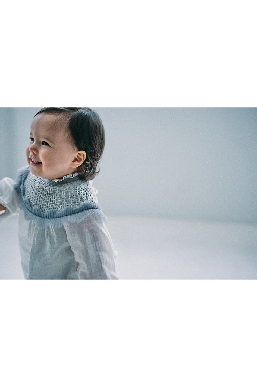【マールマール/MARLMARL / KIDS】の【Baby】dolce tuck ribbon 人気、トレンドファッション・服の通販 founy(ファニー) 　ファッション　Fashion　キッズファッション　Fashion for Kids　おすすめ　Recommended / Our Picks　ギフト プレゼント　Gift / Present　ギャザー　Gathered, Ruffled　スクエア　Square, Square Shape　フリル　Frill, Ruffle　ベビー　Baby, Babywear　ボックス　Boxy, Box Shape　モダン　Modern, Contemporary　other-5|ID: prp329100004516129 ipo3291000000033664688