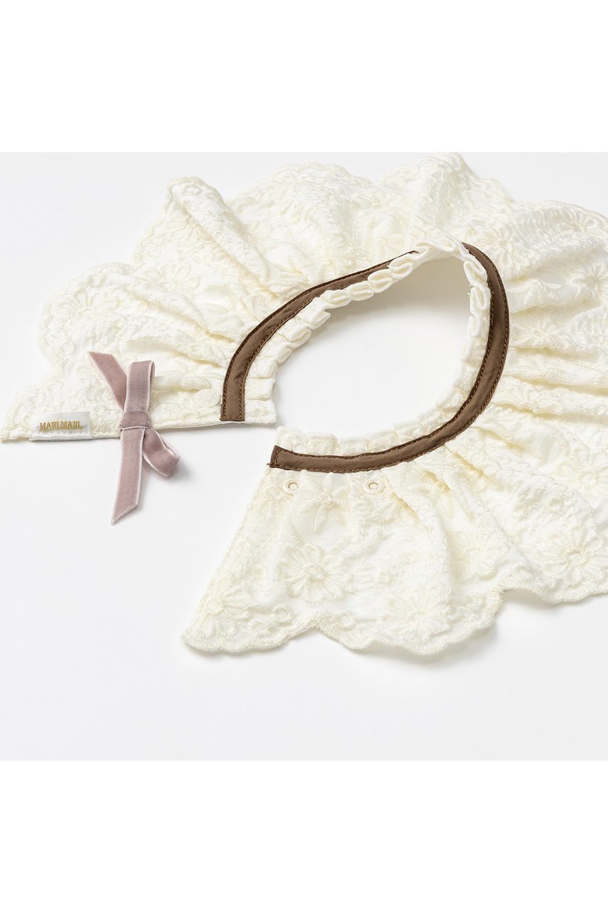 【マールマール/MARLMARL / KIDS】の【Baby】dolce ivory flower 人気、トレンドファッション・服の通販 founy(ファニー) 　ファッション　Fashion　キッズファッション　KIDS　おすすめ　Recommend　ギフト プレゼント　Gift Present　クラシカル　Classical　フリル　Frills　フロント　Front　ベビー　Baby　ベロア　Velor　リボン　Ribbon　レース　Race　ワンポイント　One Point　NEW・新作・新着・新入荷　New Arrivals　other-2|ID: prp329100004516132 ipo3291000000031914275