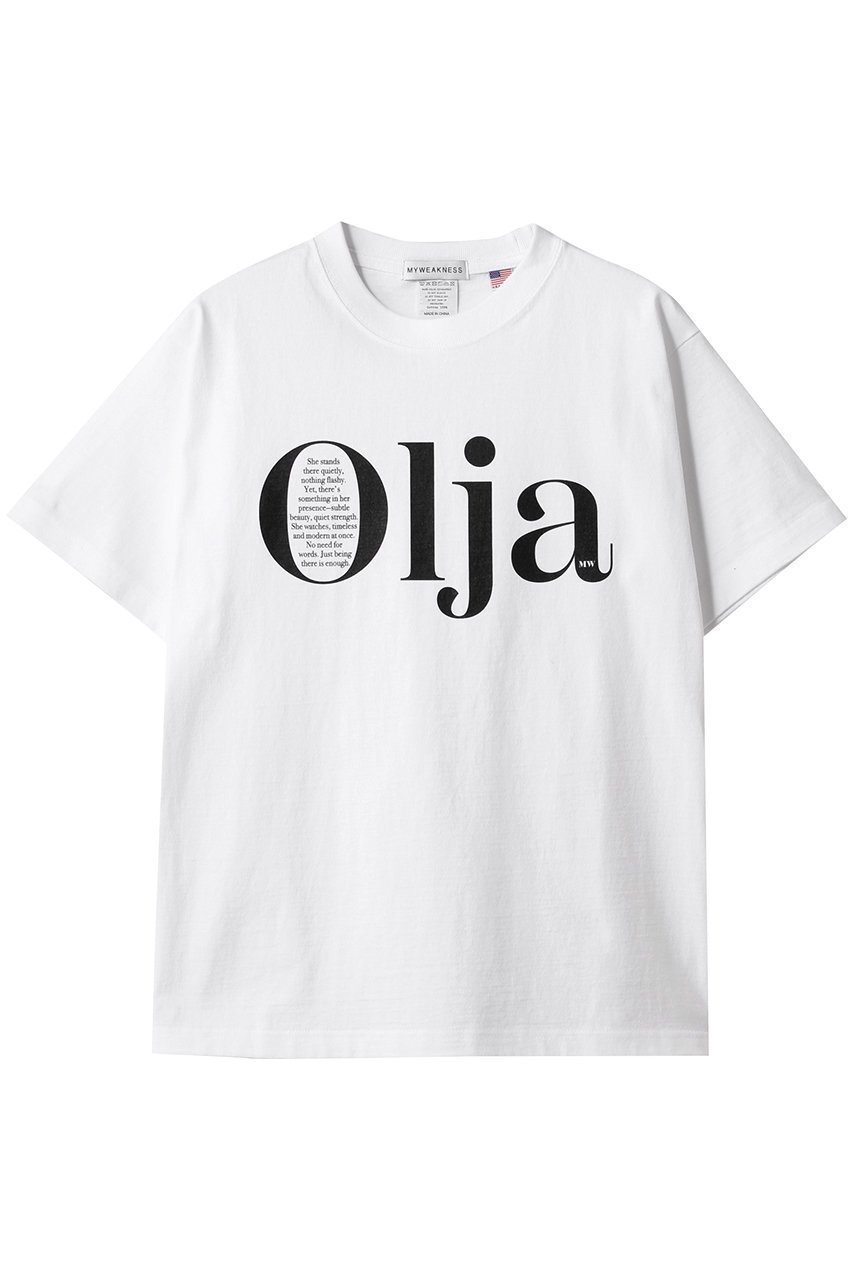 【マイ ウィークネス/MY WEAKNESS】のOlja T 人気、トレンドファッション・服の通販 founy(ファニー) 　ファッション　Fashion　レディースファッション　WOMEN　トップス・カットソー　Tops/Tshirt　シャツ/ブラウス　Shirts/Blouses　ロング / Tシャツ　T-Shirts　カットソー　Cut and Sewn　ショート　Short　シンプル　Simple　スリーブ　Sleeve　プリント　Print　ボトム　Bottom　夏　Summer　NEW・新作・新着・新入荷　New Arrivals　春　Spring　S/S・春夏　Ss・Spring/Summer　 other-1|ID: prp329100004516154 ipo3291000000031914487