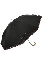 【ムーンバット/MOONBAT】の【estaa】二階建て 断熱 フリル傘 人気、トレンドファッション・服の通販 founy(ファニー) ファッション Fashion レディースファッション Fashion for Women レイングッズ・傘・晴雨兼用傘 Umbrellas & Rain Gear サマー Summer, Summer Style ハンカチ Handkerchief, Hanky フリル Frill, Ruffle 傘 Umbrella, Parasol 夏 Summer 時計 Watch, Wristwatch thumbnail ブラック|ID: prp329100004516185 ipo3291000000032801001