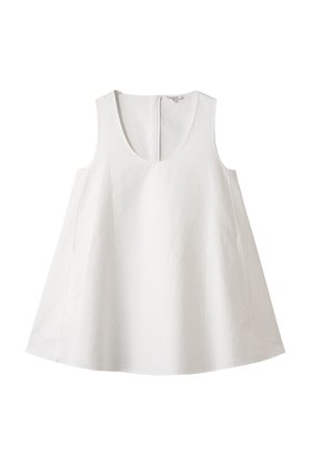 【ブラミンク/BLAMINK】のUネックノースリーブブラウス 人気、トレンドファッション・服の通販 founy(ファニー) ファッション Fashion レディースファッション WOMEN トップス・カットソー Tops/Tshirt キャミソール / ノースリーブ No Sleeves シャツ/ブラウス Shirts/Blouses シンプル Simple ノースリーブ No Sleeve フロント Front NEW・新作・新着・新入荷 New Arrivals |ID:prp329100004516192