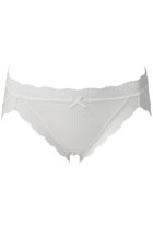 【キッドブルー/KID BLUE】のシアーフライスボーダーショーツ ホワイト|ID: prp329100004516198 ipo3291000000035929770