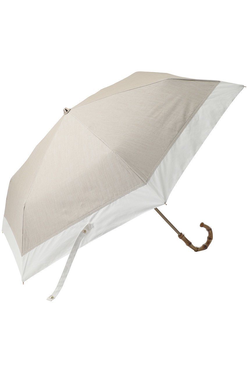 【グレイシー/Gracy】の晴雨兼用楽ミニ傘 T/C Natural bicolor 人気、トレンドファッション・服の通販 founy(ファニー) 　ファッション　Fashion　レディースファッション　WOMEN　傘 / レイングッズ　Umbrellas/Rainwear　ハンカチ　Handkerchief　バンブー　Bamboo　フォーマル　Formal　エレガント 上品　Elegant　傘　Umbrella　夏　Summer　NEW・新作・新着・新入荷　New Arrivals　日傘　Parasol　春　Spring　S/S・春夏　Ss・Spring/Summer　時計　Clock　 other-1|ID: prp329100004516203 ipo3291000000031914847