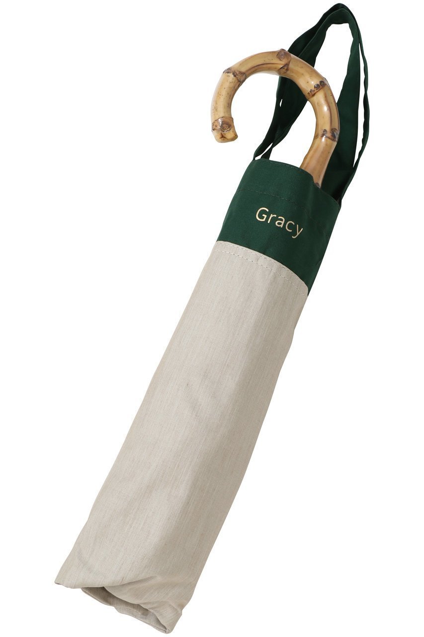 【グレイシー/Gracy】の晴雨兼用楽ミニ傘 T/C Natural bicolor 人気、トレンドファッション・服の通販 founy(ファニー) 　ファッション　Fashion　レディースファッション　WOMEN　傘 / レイングッズ　Umbrellas/Rainwear　ハンカチ　Handkerchief　バンブー　Bamboo　フォーマル　Formal　エレガント 上品　Elegant　傘　Umbrella　夏　Summer　NEW・新作・新着・新入荷　New Arrivals　日傘　Parasol　春　Spring　S/S・春夏　Ss・Spring/Summer　時計　Clock　other-2|ID: prp329100004516203 ipo3291000000031914856