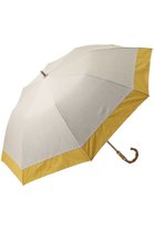 【グレイシー/Gracy】の晴雨兼用楽折傘 T/C Natural bicolor イエロー|ID:prp329100004516204