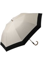 【グレイシー/Gracy】の晴雨兼用楽折傘 T/C Natural bicolor ブラック|ID:prp329100004516204