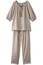 【イクコ/IKUKO】のオーガニックコットンダブルガーゼ 七分袖パジャマ 人気、トレンドファッション・服の通販 founy(ファニー) ファッション Fashion レディースファッション WOMEN トップス・カットソー Tops/Tshirt ダブル Double パジャマ Pajamas フェミニン Feminine フリル Frills リボン Ribbon NEW・新作・新着・新入荷 New Arrivals thumbnail エクリュ|ID: prp329100004516210 ipo3291000000031915031