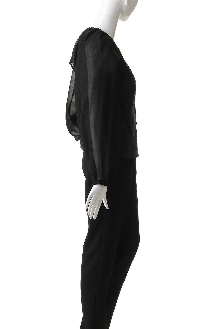 【ティーチ/TEECHI】のシアーボレロコンビブラウス 人気、トレンドファッション・服の通販 founy(ファニー) 　ファッション　Fashion　レディースファッション　Fashion for Women　アウター　Coat / Outerwear Collection　ボレロ・ショート丈ジャケット / ドレス羽織りに　Boleros & Short Jackets　トップス・カットソー　Cut & Sew Tops　シャツ・ブラウス・オフィスカジュアル　Elegant Blouses & Button-Ups　シアー　Sheer, See-Through　ショート　Short, Short Length　スリーブ　Sleeve, Long Sleeve / Short Sleeve　ダウン　Down, Puffer　ノースリーブ　Sleeveless, No-Sleeve　フロント　Front, Front Design　ボレロ　Bolero, Short Cardigan　ロング　Long, Long-Length　other-3|ID: prp329100004516212 ipo3291000000032905386
