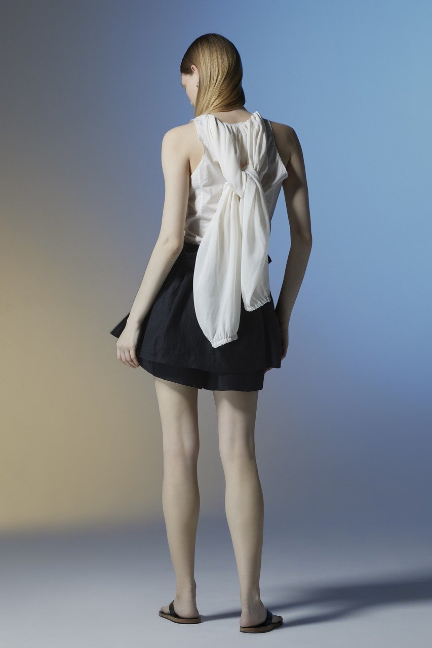 【ティーチ/TEECHI】のシアーボレロコンビブラウス 人気、トレンドファッション・服の通販 founy(ファニー) 　ファッション　Fashion　レディースファッション　Fashion for Women　アウター　Coat / Outerwear Collection　ボレロ・ショート丈ジャケット / ドレス羽織りに　Boleros & Short Jackets　トップス・カットソー　Cut & Sew Tops　シャツ・ブラウス・オフィスカジュアル　Elegant Blouses & Button-Ups　シアー　Sheer, See-Through　ショート　Short, Short Length　スリーブ　Sleeve, Long Sleeve / Short Sleeve　ダウン　Down, Puffer　ノースリーブ　Sleeveless, No-Sleeve　フロント　Front, Front Design　ボレロ　Bolero, Short Cardigan　ロング　Long, Long-Length　other-8|ID: prp329100004516212 ipo3291000000032905402