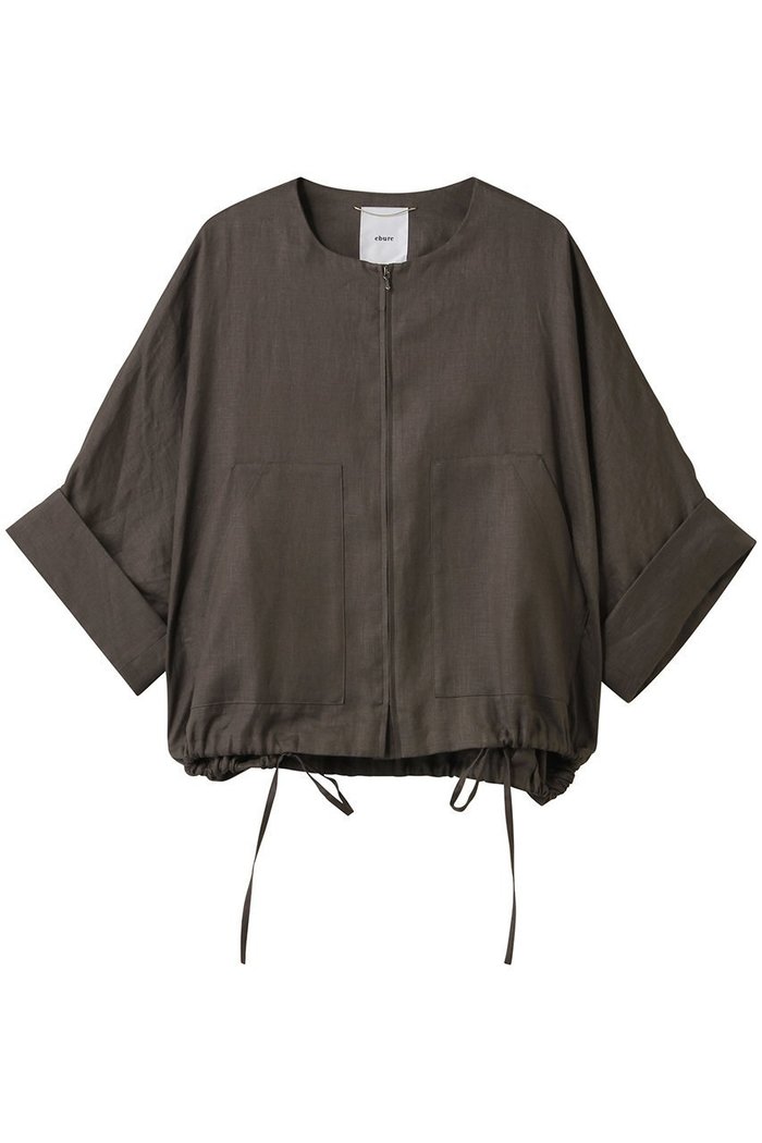 【エブール/ebure】の【5/9 0:00販売開始】ボタニカルリネン ライトブルゾン インテリア・キッズ・メンズ・レディースファッション・服の通販 founy(ファニー) https://founy.com/ ファッション Fashion レディースファッション WOMEN アウター Coat Outerwear ジャケット Jackets ブルゾン Blouson/Jackets ジャケット Jacket パッチ Patch フォルム Form フラワー Flower ブルゾン Blouson ポケット Pocket リネン Linen |ID: prp329100004517385 ipo3291000000031928594