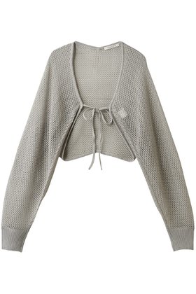 【ハウス オブ ロータス/HOUSE OF LOTUS】 メッシュバレリーナボレロ人気、トレンドファッション・服の通販 founy(ファニー) ファッション Fashion レディースファッション WOMEN トップス・カットソー Tops/Tshirt ニット Knit Tops カーディガン Cardigans アクリル Acrylic カーディガン Cardigan ドレス Dress フロント Front NEW・新作・新着・新入荷 New Arrivals |ID:prp329100004517387