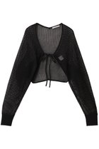 【ハウス オブ ロータス/HOUSE OF LOTUS】のメッシュバレリーナボレロ ブラック|ID:prp329100004517387
