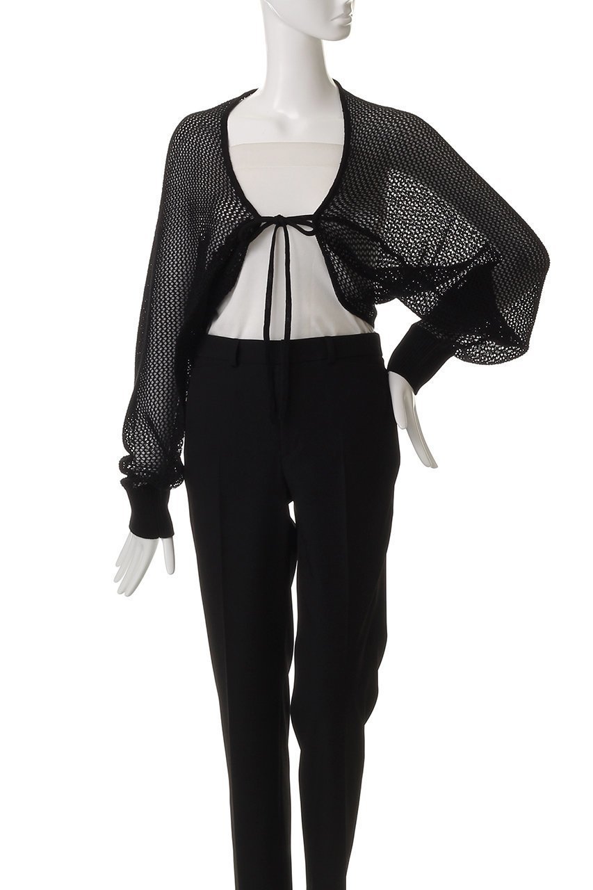 【ハウス オブ ロータス/HOUSE OF LOTUS】のメッシュバレリーナボレロ 人気、トレンドファッション・服の通販 founy(ファニー) 　ファッション　Fashion　レディースファッション　WOMEN　トップス・カットソー　Tops/Tshirt　ニット　Knit Tops　カーディガン　Cardigans　アクリル　Acrylic　カーディガン　Cardigan　ドレス　Dress　フロント　Front　NEW・新作・新着・新入荷　New Arrivals　other-2|ID: prp329100004517387 ipo3291000000031928636