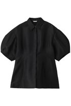 【クラネ/CLANE】のWAIST SHAPE PAFF SLEEVE TOPS/トップス BLACK|ID:prp329100004517396