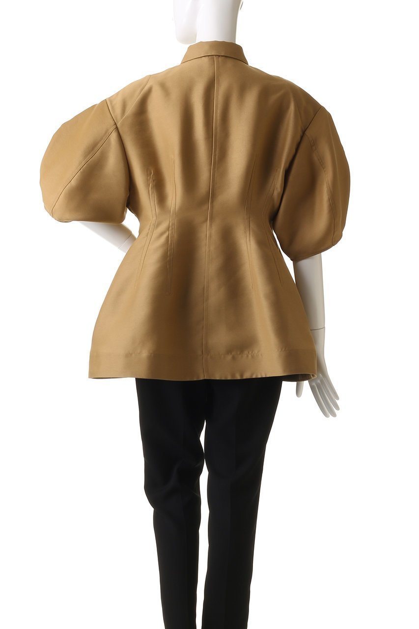 【クラネ/CLANE】のWAIST SHAPE PAFF SLEEVE TOPS/トップス 人気、トレンドファッション・服の通販 founy(ファニー) 　ファッション　Fashion　レディースファッション　Fashion for Women　トップス・カットソー　Cut & Sew Tops　シャツ・ブラウス・オフィスカジュアル　Elegant Blouses & Button-Ups　シェイプ　Shape, Slim Fit　ショート　Short, Short Length　スリーブ　Sleeve, Long Sleeve / Short Sleeve　other-4|ID: prp329100004517396 ipo3291000000036394817