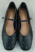 【ダニエラ アンド ジェマ/Daniella & GEMMA】のスタッズメリージェーンフラットシューズ 人気、トレンドファッション・服の通販 founy(ファニー) ファッション Fashion レディースファッション WOMEN クッション Cushion シューズ Shoes シルバー Silver スタッズ Studs トレンド Trend フラット Flat メタル Metal ラップ Wrap NEW・新作・新着・新入荷 New Arrivals thumbnail ブラック|ID: prp329100004517397 ipo3291000000031928716