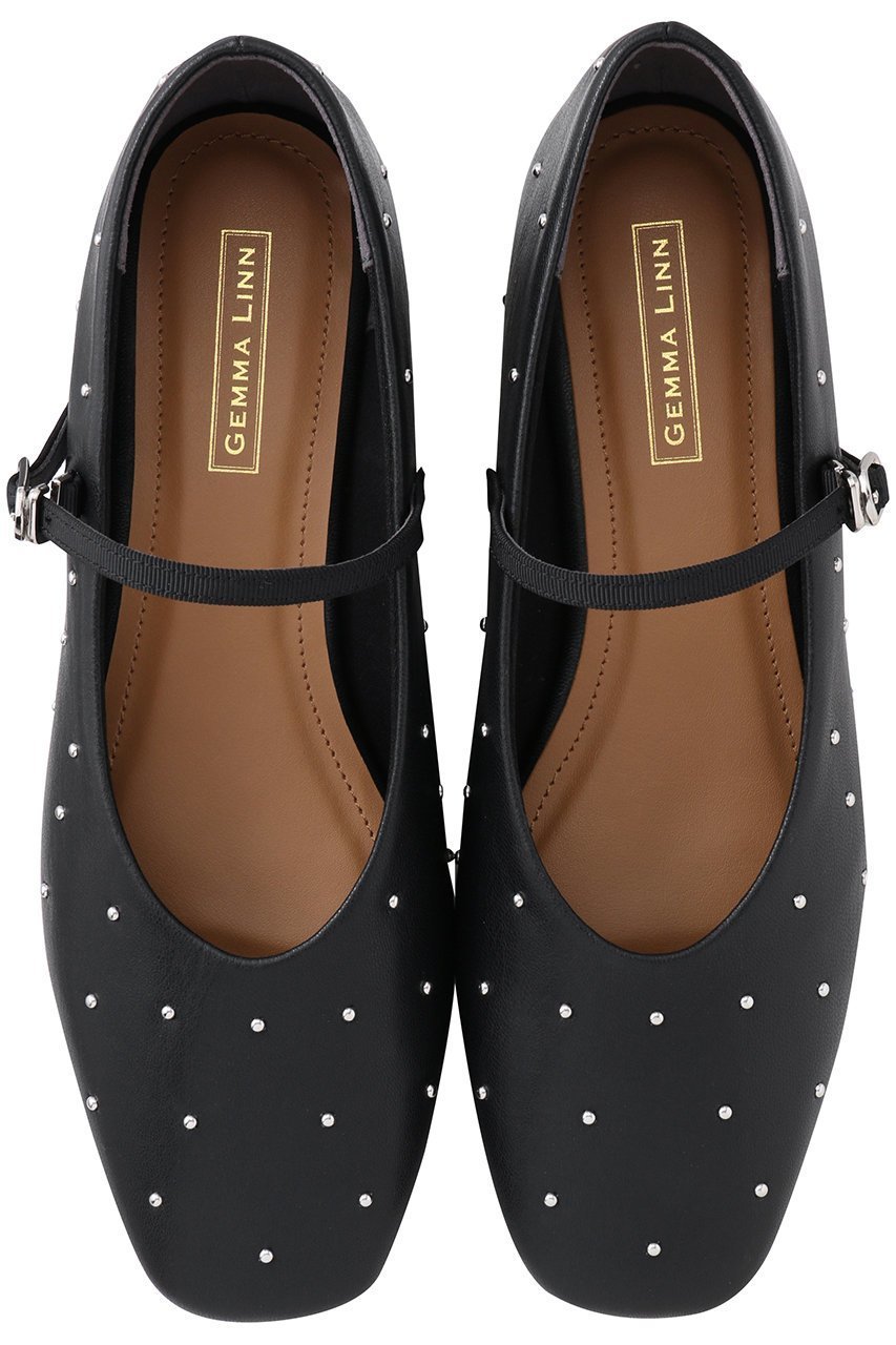 【ダニエラ アンド ジェマ/Daniella & GEMMA】のスタッズメリージェーンフラットシューズ 人気、トレンドファッション・服の通販 founy(ファニー) 　ファッション　Fashion　レディースファッション　Fashion for Women　クッション　Cushion, Throw Pillow　シューズ　Shoes, Footwear　シルバー　Silver, Metallic Silver　スタッズ　Studs, Metal Accents　トレンド　Trend, Trending Now　フラット　Flat, Flat Shoes　メタル　Metal, Metal Parts　ラップ　Wrap, Wrap Design　 other-1|ID: prp329100004517397 ipo3291000000035652878