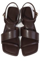 【ダニエラ アンド ジェマ/Daniella & GEMMA】のスクエアトゥストラップサンダル 人気、トレンドファッション・服の通販 founy(ファニー) ファッション Fashion レディースファッション WOMEN アシンメトリー Asymmetry クッション Cushion サマー Summer サンダル Sandals シンプル Simple ラップ Wrap NEW・新作・新着・新入荷 New Arrivals thumbnail ダークブラウン|ID: prp329100004517398 ipo3291000000031928726