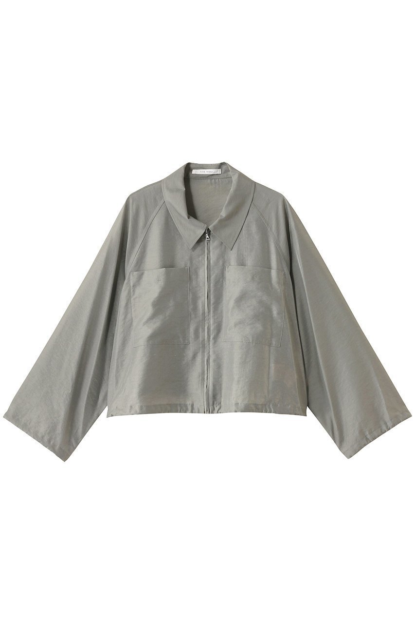 【プレインピープル/PLAIN PEOPLE】のシアーキュプラコンパクトブルゾン 人気、トレンドファッション・服の通販 founy(ファニー) 　ファッション　Fashion　レディースファッション　WOMEN　アウター　Coat Outerwear　ジャケット　Jackets　ブルゾン　Blouson/Jackets　なめらか　Smooth　キュプラ　Cupra　ショート　Short　ジャケット　Jacket　トレンド　Trend　バランス　Balance　ブルゾン　Blouson　NEW・新作・新着・新入荷　New Arrivals　 other-1|ID: prp329100004517403 ipo3291000000031928766