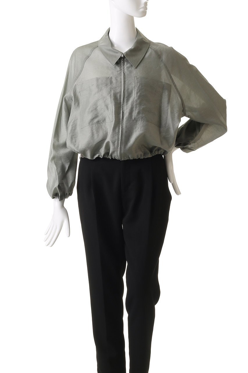 【プレインピープル/PLAIN PEOPLE】のシアーキュプラコンパクトブルゾン 人気、トレンドファッション・服の通販 founy(ファニー) 　ファッション　Fashion　レディースファッション　WOMEN　アウター　Coat Outerwear　ジャケット　Jackets　ブルゾン　Blouson/Jackets　なめらか　Smooth　キュプラ　Cupra　ショート　Short　ジャケット　Jacket　トレンド　Trend　バランス　Balance　ブルゾン　Blouson　NEW・新作・新着・新入荷　New Arrivals　other-7|ID: prp329100004517403 ipo3291000000031928774