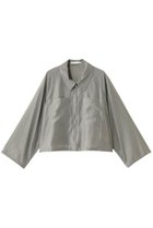 【プレインピープル/PLAIN PEOPLE】のシアーキュプラコンパクトブルゾン カーキ|ID: prp329100004517403 ipo3291000000032948703