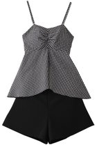 【レイール/Reir】の【Beach Queen】ペプラム無地/チェック3点セット水着 人気、トレンドファッション・服の通販 founy(ファニー) ファッション Fashion レディースファッション Fashion for Women 水着 Swimwear レディース水着・ビーチウェア Swimwear & Beachwear おすすめ Recommended / Our Picks エレガント 上品 Elegant ギンガム Gingham, Gingham Fabric シャーリング Shirring, Ruched ショーツ Shorts, Short Pants ショート Short, Short Length スポーツ Sports, Activewear チェック Check, Plaid, Tartan ペプラム Peplum, Flared Hem ボトム Bottoms, Lower Wear リボン Ribbon, Bow 人気 Popular, Best Seller 水着 Swimsuit, Swimwear 無地 Plain, Solid Color thumbnail ホワイト|ID: prp329100004517424 ipo3291000000035660871