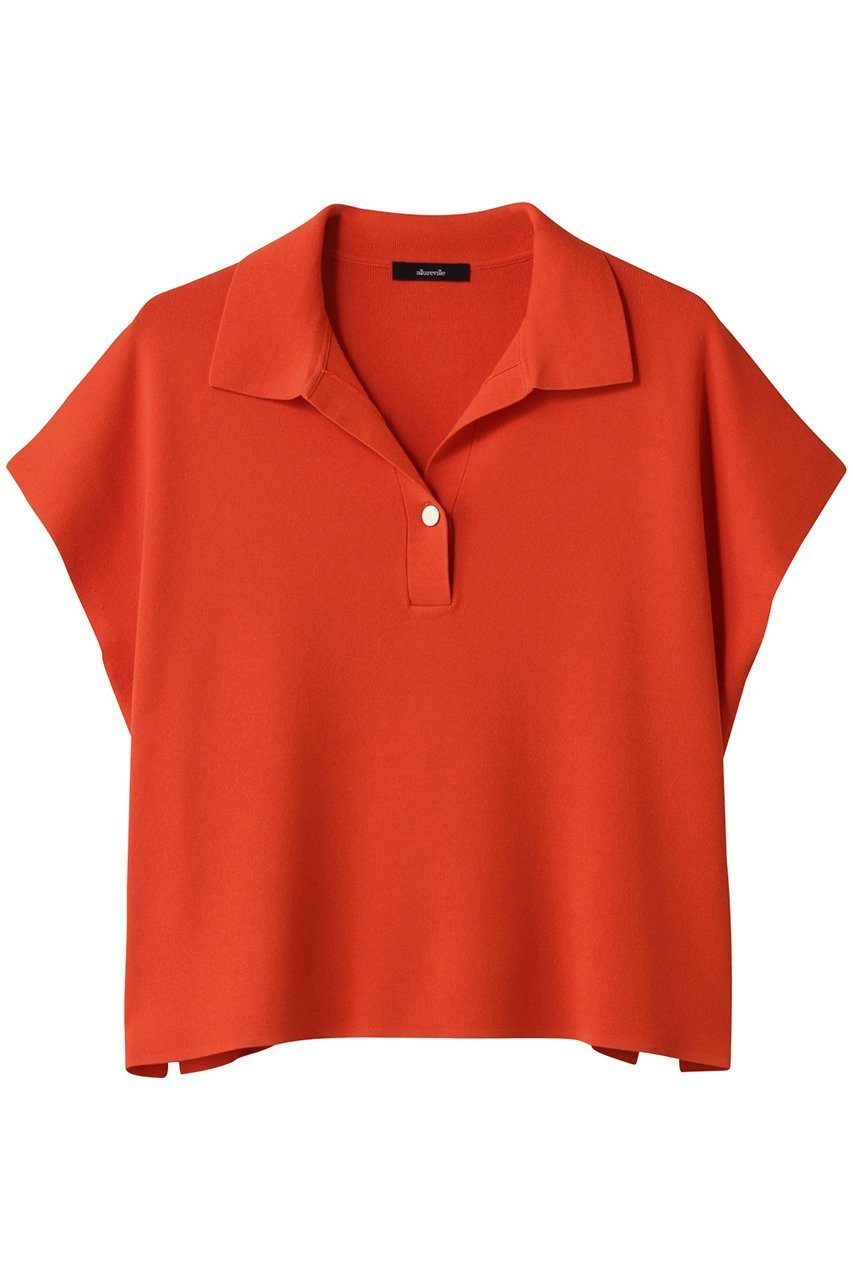 【アルアバイル/allureville】のサマーラガーシャツ インテリア・キッズ・メンズ・レディースファッション・服の通販 founy(ファニー) 　ファッション　Fashion　レディースファッション　WOMEN　トップス・カットソー　Tops/Tshirt　ニット　Knit Tops　シャツ/ブラウス　Shirts/Blouses　プルオーバー　Pullover　クロップド　Cropped　サマー　Summer　スリーブ　Sleeve　トレンド　Trend　フレンチ　French　エレガント 上品　Elegant　夏　Summer　NEW・新作・新着・新入荷　New Arrivals　オレンジ|ID: prp329100004517427 ipo3291000000031928951