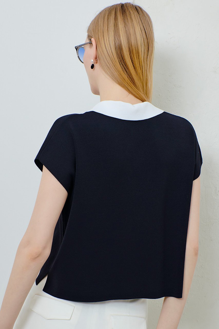 【アルアバイル/allureville】のサマーラガーシャツ 人気、トレンドファッション・服の通販 founy(ファニー) 　ファッション　Fashion　レディースファッション　Ladies' Fashion Online　トップス・カットソー　Tops/Tshirt　ニット　Knit Tops　シャツ/ブラウス　Shirts/Blouses　プルオーバー　Pullover　クロップド　Cropped　サマー　Summer　スリーブ　Sleeve　トレンド　Trend　フレンチ　French　エレガント 上品　Elegant　夏　Summer　other-7|ID: prp329100004517427 ipo3291000000032150964
